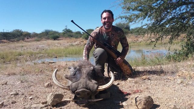 Huge Warthog hunted with The Hunter's Dream Safari