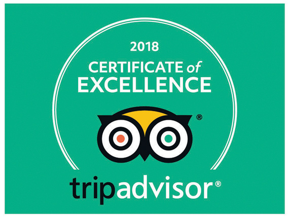 CERTIFICADO DE EXCELENCIA TripAdvisor PARA THE HUNTER'S DREAM SAFARI