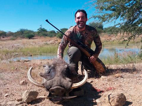 Huge Warthog hunted with The Hunter's Dream Safari